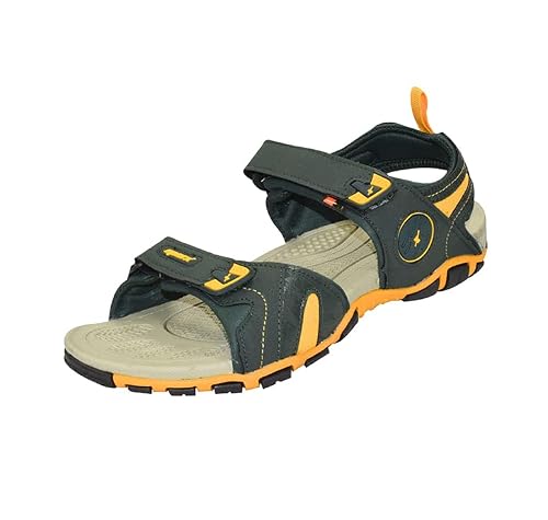 Sparx Men Forest Green Yellow Outdoor Sandals-6 UK (39 1/3 EU)  (SS0491G_GFYL0006) : Amazon.in: Fashion