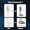 GobiDex Human Body Skeleton Model Kits, 40 Piece Anatomy Figure,Glow in The Dark Bones Interactive Science Kit, STEM Educational Toys for Boys and Girls, Halloween Physiology Gifts for Kids Ages 8+