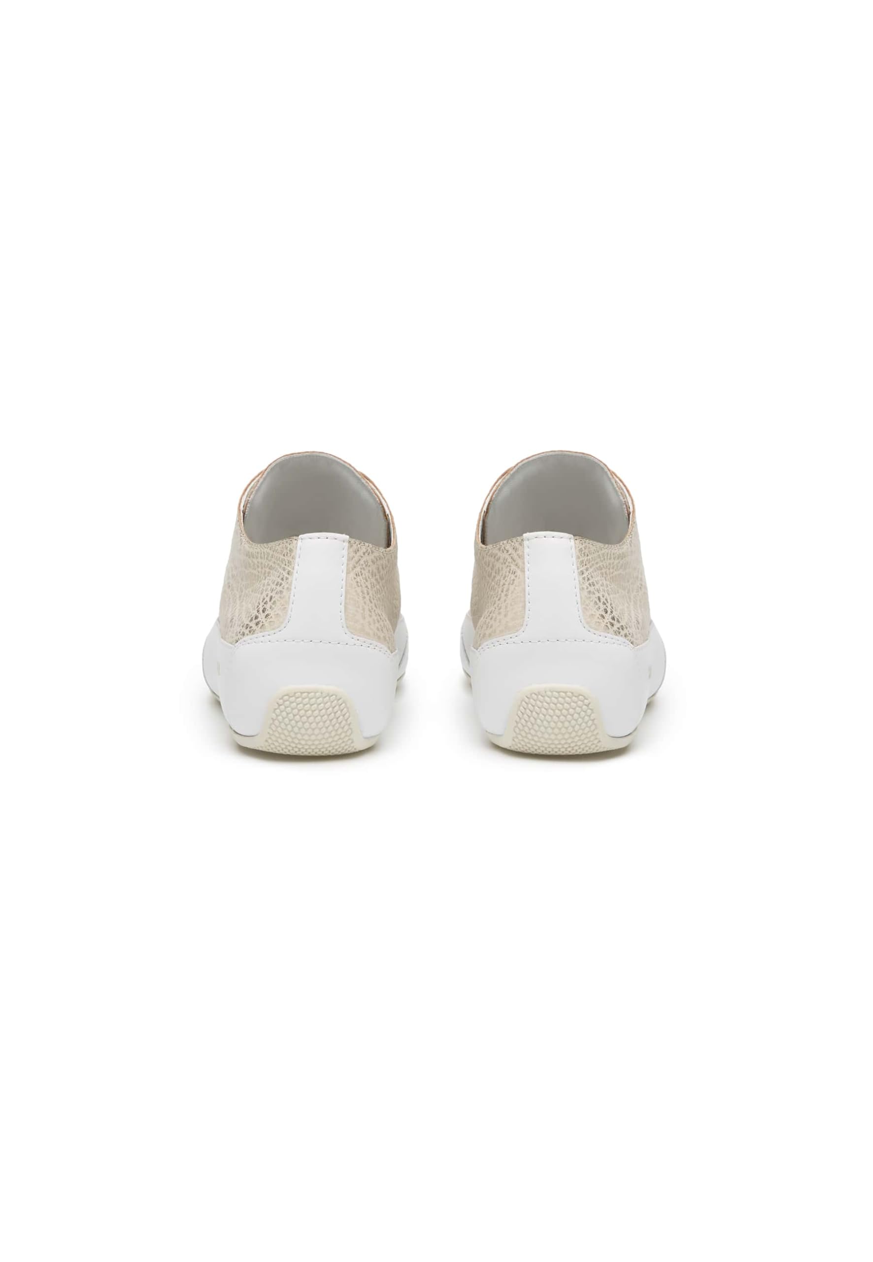 Candice Cooper Rock Chic S-Zapatillas Deportivas de Piel-Blanco