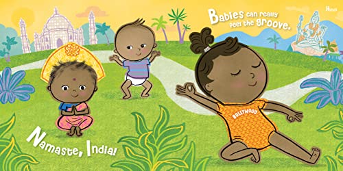 Duopress 4-COLOUR ILLUSTRATIONS Babies Around The World: Dancing: A Fun And Adorable Book About Diversity That Takes Tots On A Multicultural Trip To Dance Around The World thumb #2
