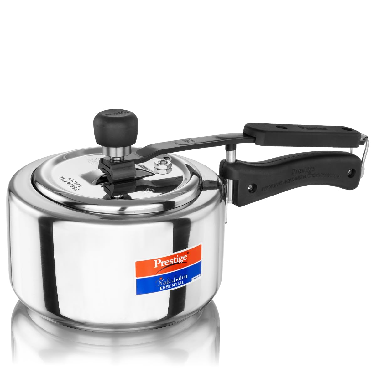 Prestige Nakshatra Essential Svachh Stainless Steel Pressure Cookers(2L, Silver, Tri-Ply Bottom, Inner Lid)-picture-33