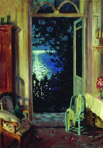 Affiche artistique Nuit d'été Sergueï Arsenievitch Vinogradov impression sur toile