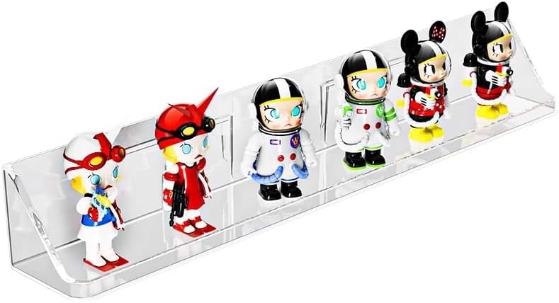 Clear Acrylic Floating Shelves for Wall 17-Inch – Stylish Room Decor for Books, Figures, Photos, and Makeup – Perfect for Bathroom, Living Room, Bedroom, and Kitchen Storage & Organization Clear Acrylic Floating Shelves for Wall 17-Inch – Stylish Room Decor for Books, Figures, Photos, and Makeup – Perfect for Bathroom, Living Room, Bedroom, and Kitchen Storage & Organization