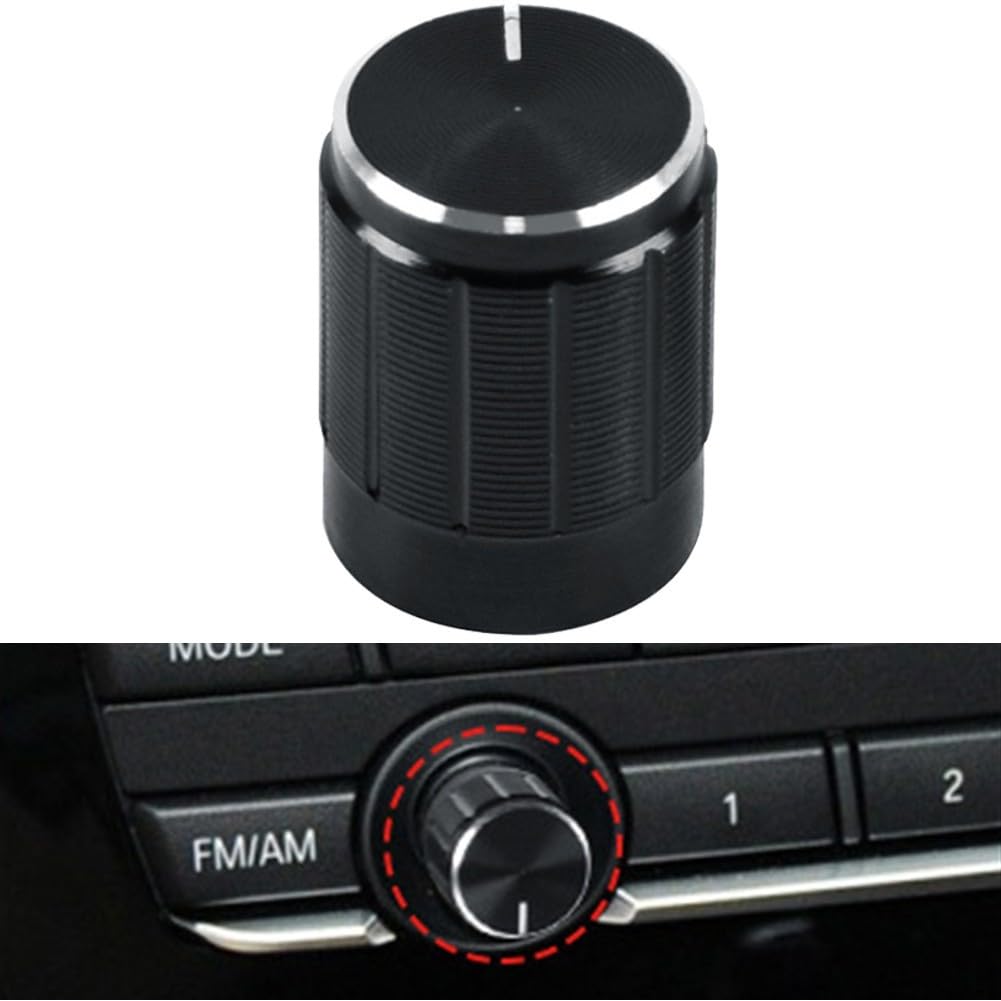 Manopola radio BMW X3 F25 2011-2017 X4 F26 2013-2018 pulsante ricambio controllo audio plastica ABS nera