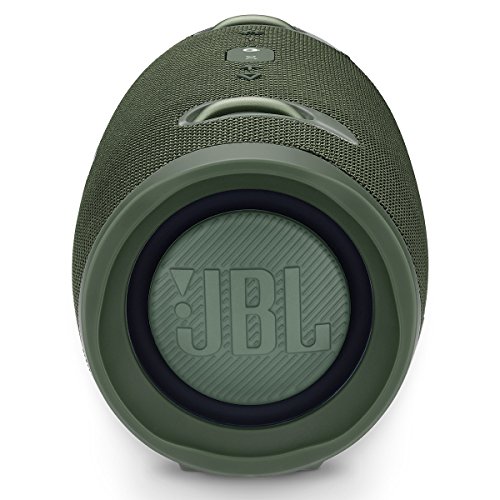 Image of JBL Xtreme 2, Wireless Portable Bluetooth Speaker, Signature Sound with Powerful Bass Radiator, 10000mAh Built-in Powerbank, Rugged Fabric Design, Connect+, IPX7 Waterproof & AUX (Green)
