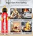 AmzBoom Fire Extinguishers Water-based for Home Kitchen, Car, & Boat 3 Pack–Portable Small Fire Spray with Mounting Brackets–A,B,C,K Multi-Purpose Fire Protection, Eco-Friendly, Compact & Easy to Use.