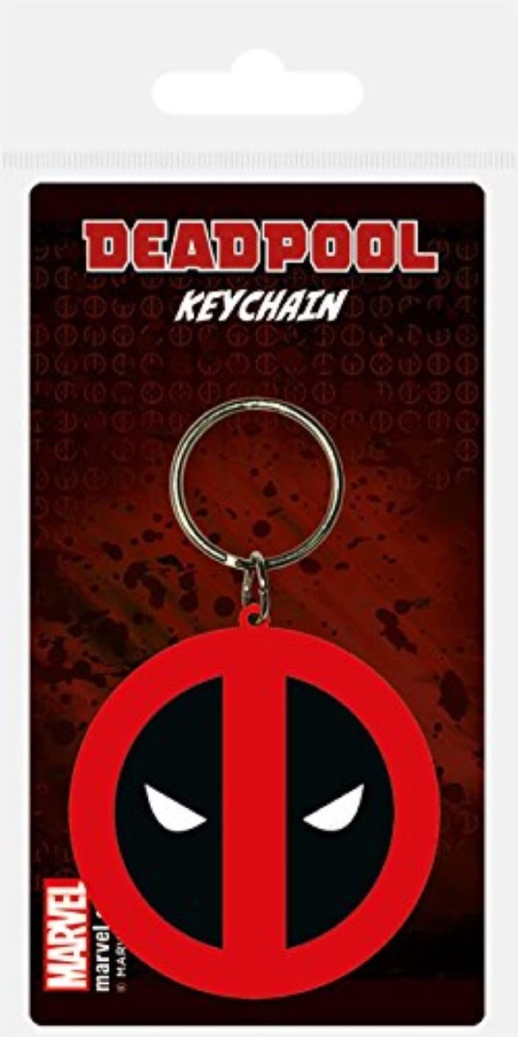Marvel Comics Multicoloured Pyramid International Rubber Keychain, Multi-Colour, 4 X 6 X 1.3 Cm