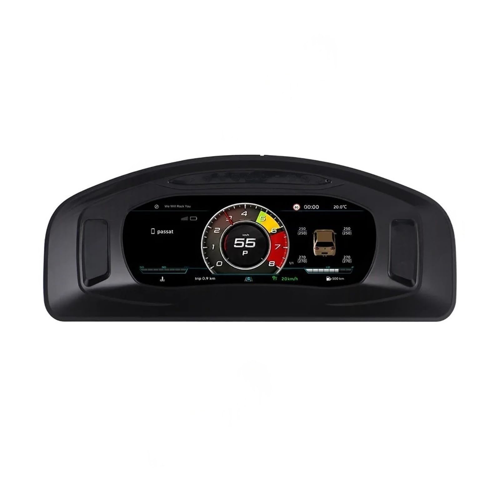 Velocímetro digital LCD de 10,25": panel de instrumentos para Multivan T5 6