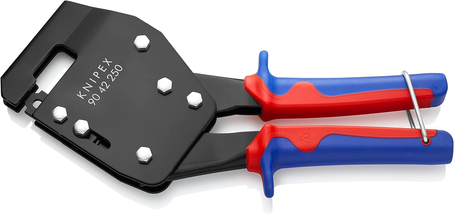 KNIPEX Punzonatrice per profili di lamiera con impugnature multicomponente 250 mm, 90 42 250