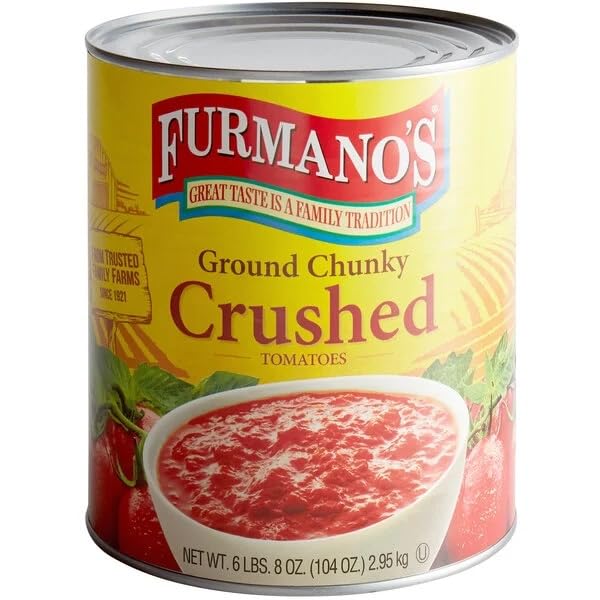 TableTop King #10 Can Crushed Tomatoes - 6/Case