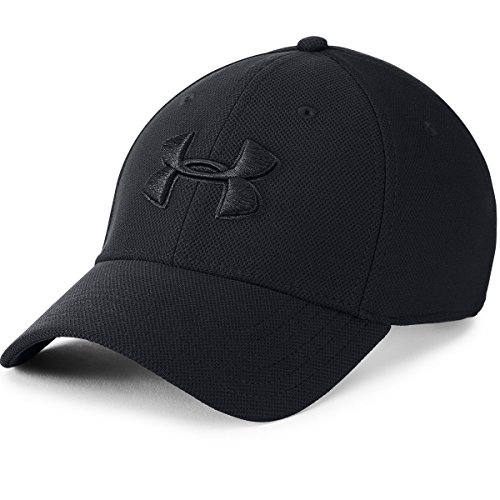 Under Armour Men's Blitzing 3.0 Cap , Black (002)/Black , Medium/Large