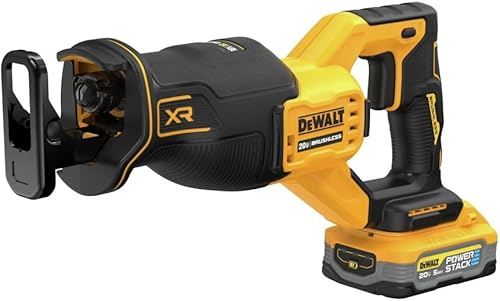 Miniatura 3 de DEWALT DCS382H1R 20V XR MAX Kit de sierra recíproca inalámbrica de iones de litio sin escobillas (5 Ah) (renovado)