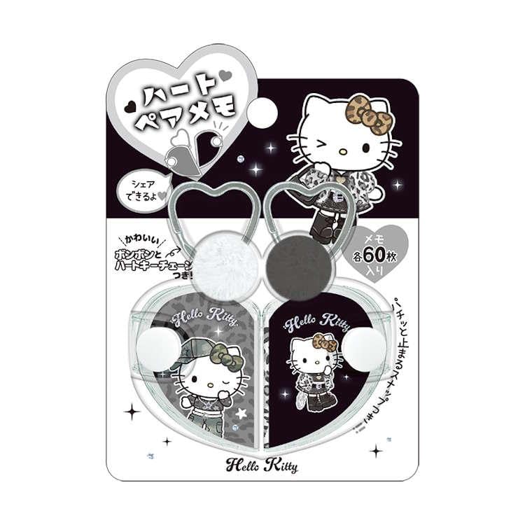 Amazon.co.jp｜サンリオ ハートペアメモ ハローキティ グランジギャル
