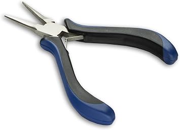 HURON Precision Pliers, Springloaded, Needle Nose, 5.25 In 1/3/10/25/100 pc 1pc