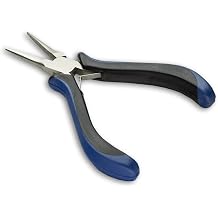 HURON Precision Pliers, Springloaded, Needle Nose, 5.25 In 1/3/10/25/100 pc 1pc