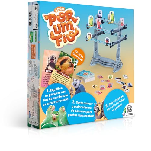 Por um fio - Jogo de ação - Toyster Brinquedos