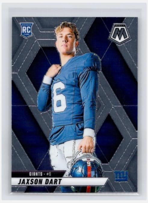 2025 Panini Mosaic Jaxson Dart #288 New York Giants Rookie RC Football Card