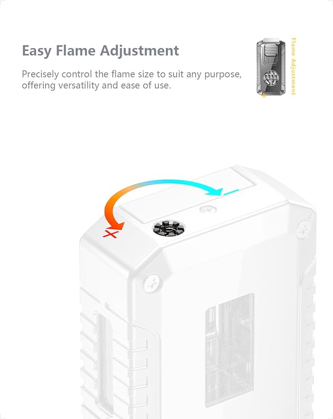 Encendedor de Butano 5 en 1, Multiusos para Hombre VVAY miniatura 6