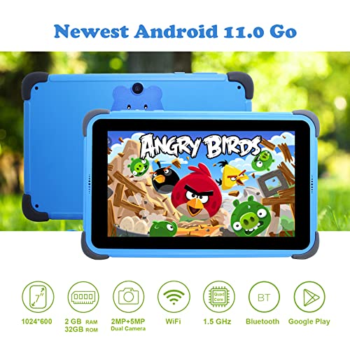 weelikeit Kinder Tablet 7 Zoll, Android 11.0 Tablets für Kinder, 2GB RAM 32GB ROM Kinder Tablet mit WiFi, IPS HD Display… - Image 3