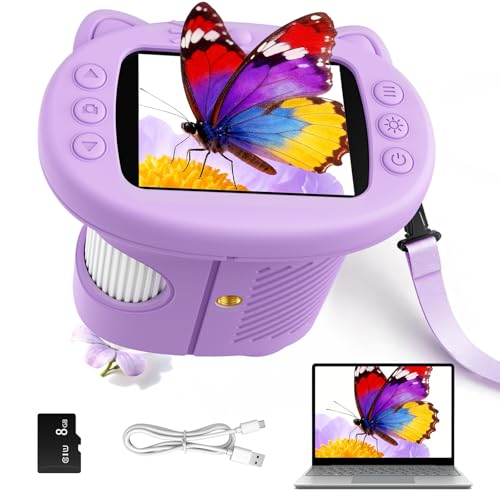 Microscope de poche enfants pour explorer la nature en famille