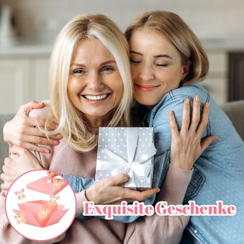 1 Schmetterling Überraschungsbox, Geschenkverpackung Geburtstag mit Fliegenden Schmetterlingen, Explosionsbox für Valentinstag, Muttertag,Überraschungsbox geburtstagberraschungsbox geburtstag