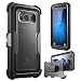 i-Blason Galaxy S8 Active Case, [Magma] [Full Body] [Heavy Duty Protection] Shock Reduction/Bumper Case with Built-in Screen Protector for Samsung Galaxy S8 Active (Not Fit Galaxy S8/S8 Plus)(Black)