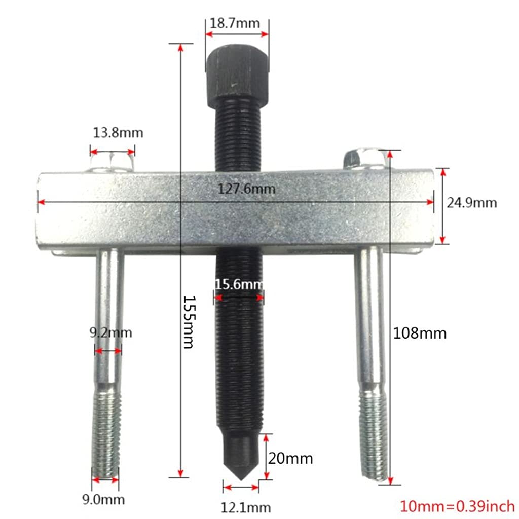 WolFum Ściągacz łożyska wału korbowego od 1-4/5" do 4-4/5"