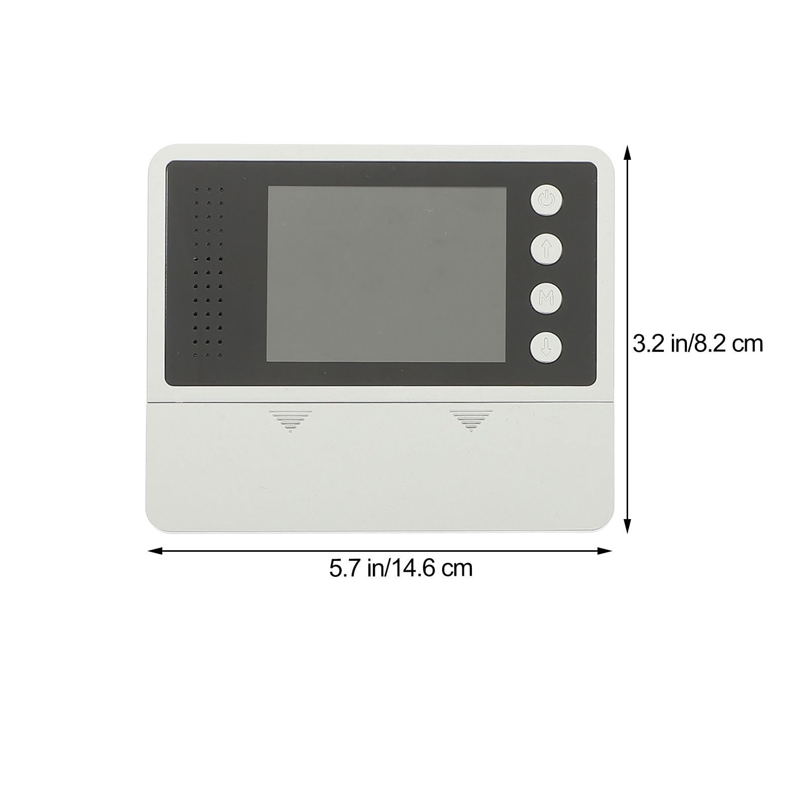 Mirilla Digital para Puerta Pantalla Lcd de 2,8 Pulgadas, Lente Gran Angular de 120 Grados y Visión Nocturna 4 Leds Ir para Seguridad Hogar
