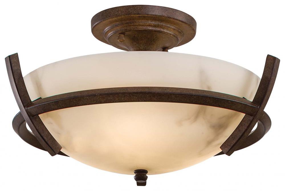 Minka Lavery Calavera 687-14 Semi-Flush Ceiling Light