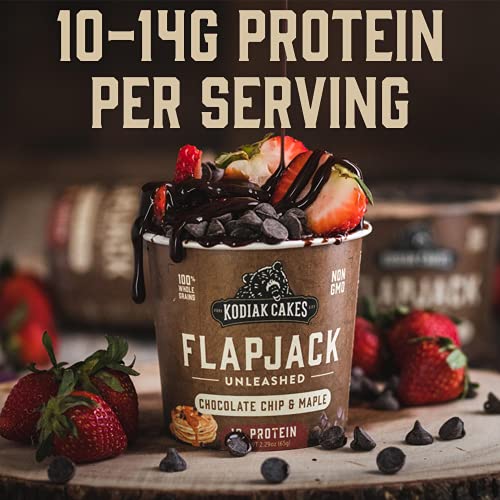 Kodiak Cakes Protein Pancake Flapjack Power Cup - Blueberry And Maple Pancake Cups - Pancake Mix Just Add Water For Easy To Prepare Breakfast On The Go Cups, 2.16Oz (Pack Of 12) #TOP3