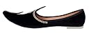 DEEUCO Men's Ethnic Black Wedding and Sherwani Jutti, Mojari (10) gallery image