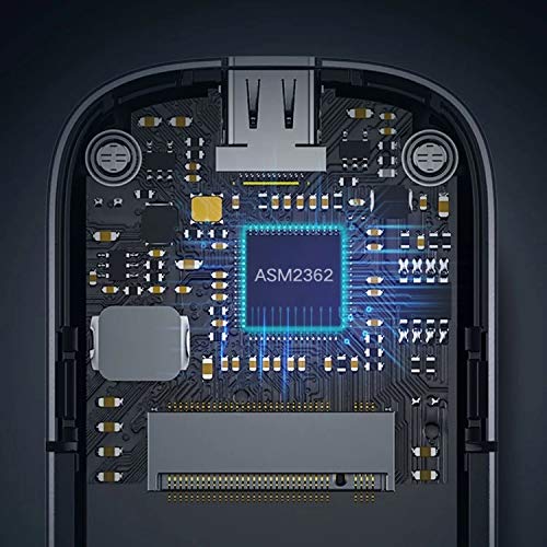 Caja externa para SSD M.2 NVME con USB Tipo C 3.1 miniatura 7