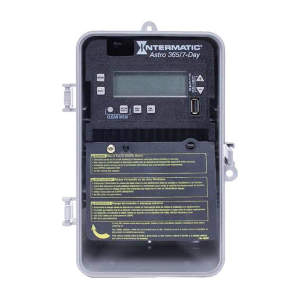 Intermatic - Et2825Cp - Intermatic Et2825Cp 365/7-Day Astronomic (Dusk and Dawn) Timer Switch, 2Xspst