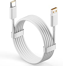 Basesailor Original 80W SuperVooc/Dart USB to Type C, Fast Charging Cable Compatible for Realme 12/11 Pro Plus/11 Pro/Narzo 60 Pro/60/Realme 10 Pro Plus/10 Pro,/9 Pro/Narzo 50 Pro/50/9 PRO & More