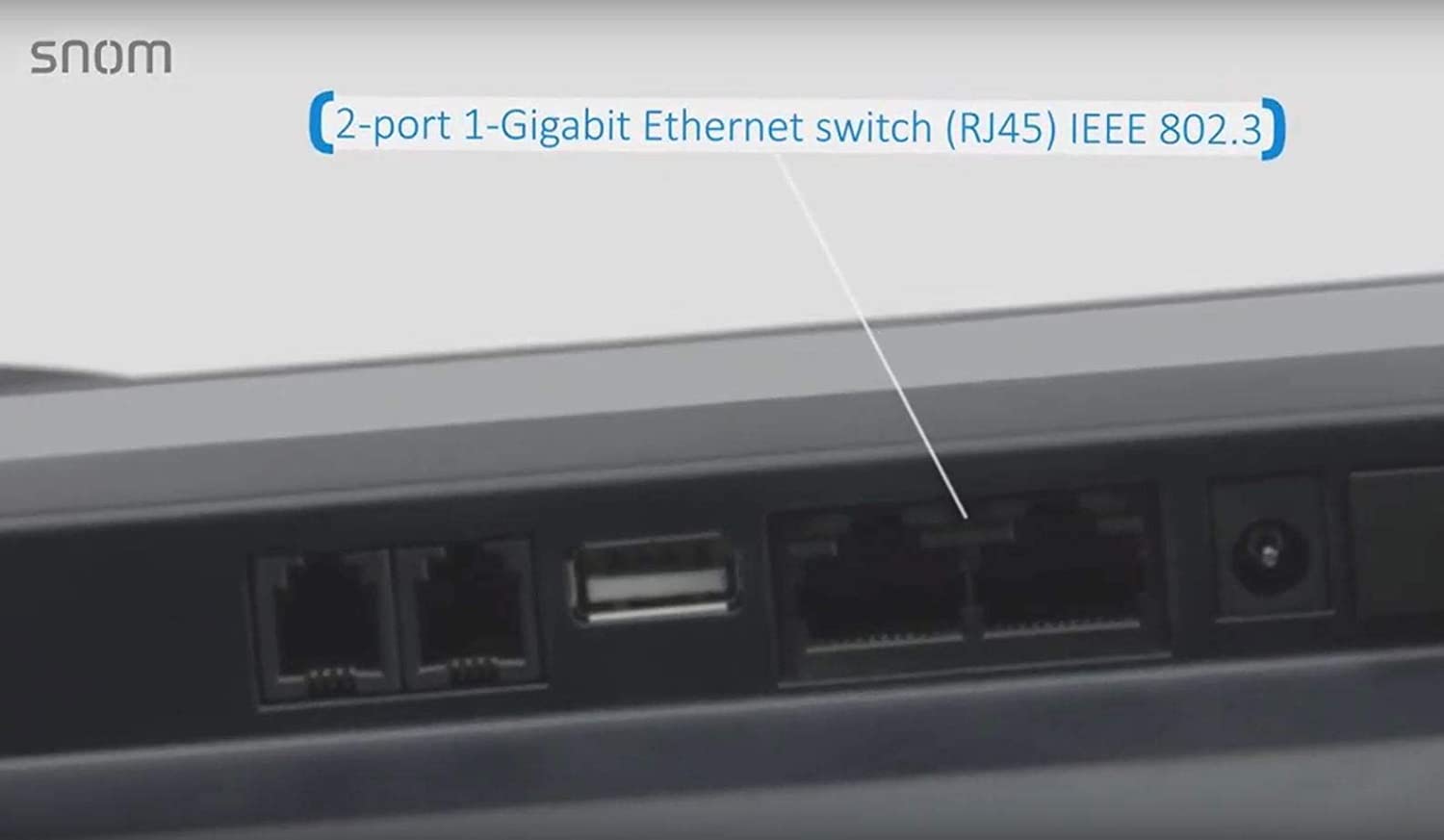 Snom D385N IP Telefono da Tavolo SIP per Casa e Ufficio - Telefoni Ricondizionati, Telefono Fisso Casa, Centralino Telefonico con Display TFT 4,3", Tasti Programmabili, Cuffie, Segreteria Telefonica