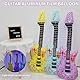 Embhlitfe 12 Stück Aufblasbare Gitarre,Aufblasbares Musikinstrument Aufblasbare Rockgitarre Rockstar Spielzeug,Aufblasbare Party Requisiten für Kinder Erwachsene Party Dekorations (90x30cm)