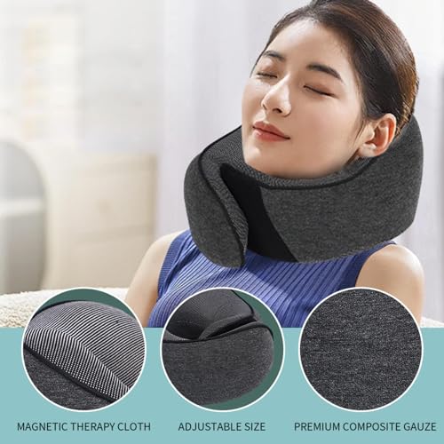 Almohada de Viaje Ajustable en Espuma Viscoelástica miniatura 4