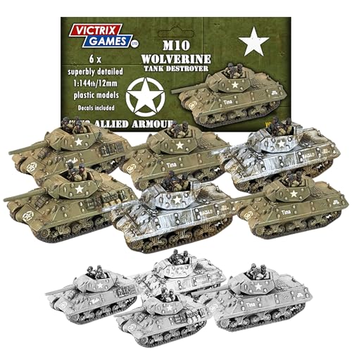 Victrix M10 Wolverine Tank Destroyer Set with STL & Decals