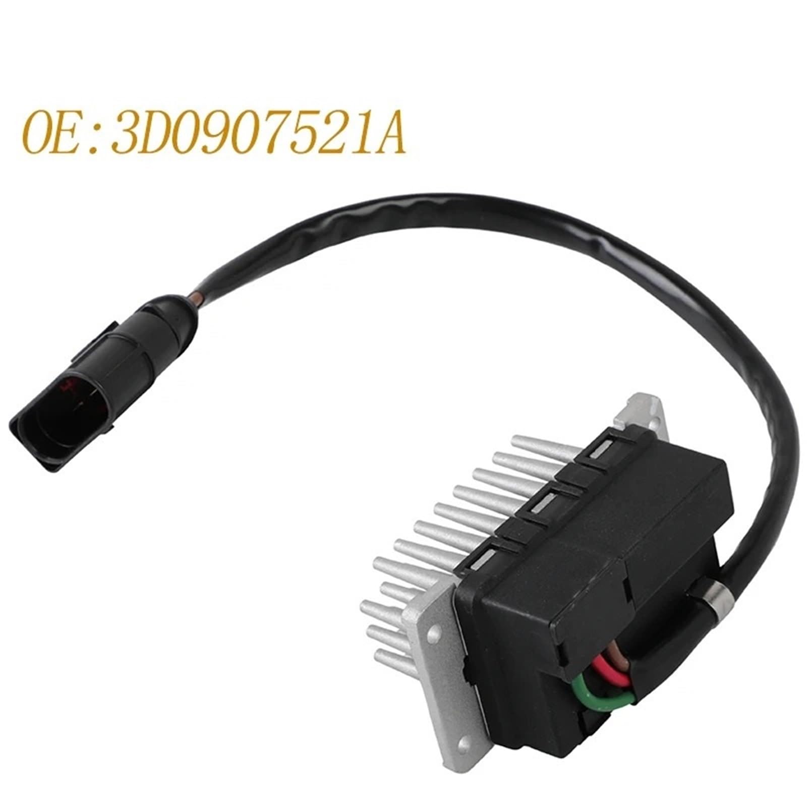 Heizung Gebläse Motor/Lüfter Widerstand Auto 3D0907521 Fit Für VW Phaeton Für Bentley SUPERSPORTS CONTI 3D0907521A Gebläseregler Widerstand Ersatz