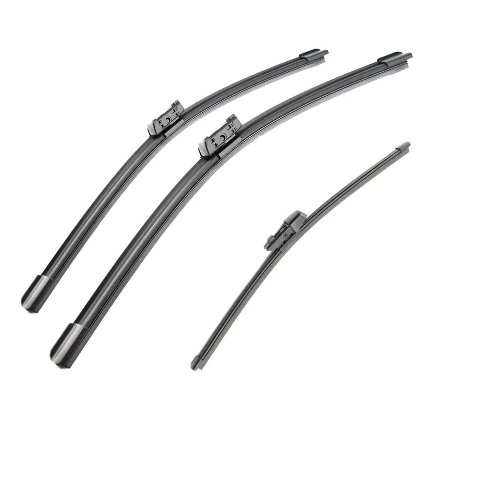 Limpiaparabrisas Compatible con VW para T-ROC | 2017 2018 2019 2020 Escobillas Limpiaparabrisas Delanteras Y Traseras De 26", 20" Y 13"