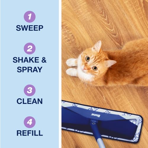 Image of Bona Pet System Multi-Surface Floor Cleaner Refill, Cat Formulation 128oz