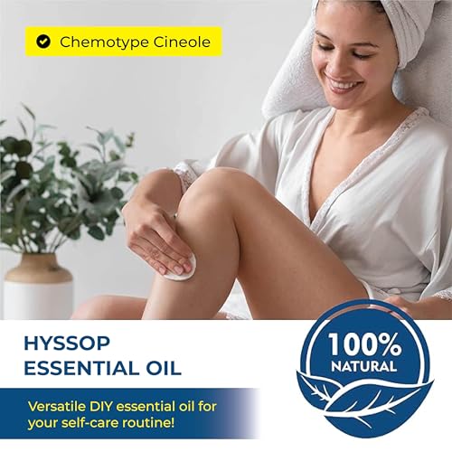 Aceite Esencial Orgánico de Hisopo 100% Puro 1oz miniatura 2