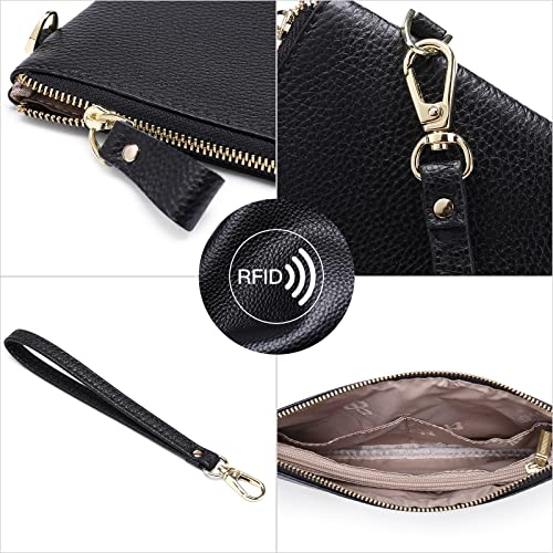 image for SENDEFN Wristlet Bag for Women, RFID Blocking Clutch Bags for Women, G