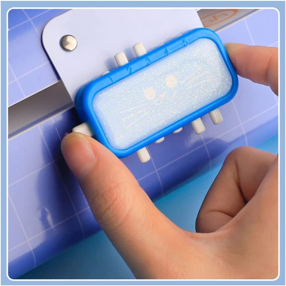 Image of LONGMIRE Plastic Pencil Box with Code Lock Pen Case Large Capacity Multi-Layer Multi-Function Storage Bag Secret Compartment Pencil Box for Kids- Multi-Color (Astronaut Password Lock)