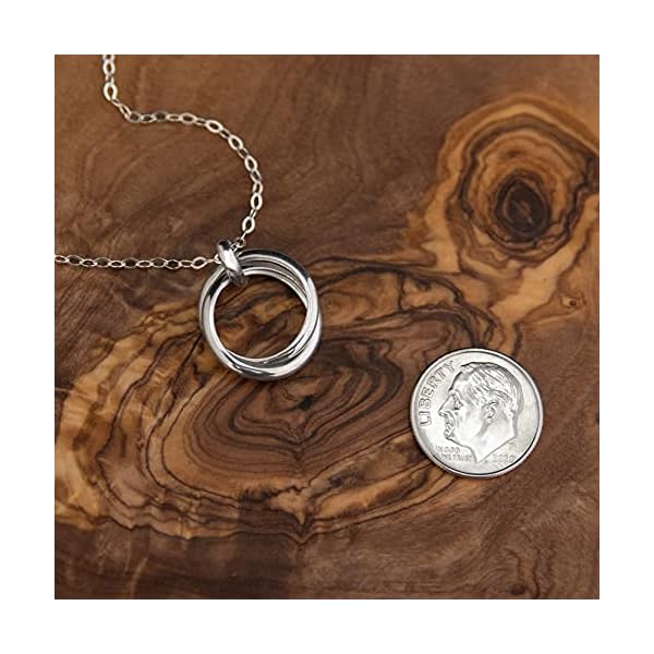 EFYTAL-Grandma-Gifts-925-Sterling-Silver-2-Thick-Interlocking-Circles-Necklace-for-Grandmother-from-Grandchild-Mom-Necklaces-for-Women-Birthday-Gift-Ideas-Mothers-Day-Jewelry-For-Her-Mothers-Day EFYTAL Grandma Gifts, 925 Sterling Silver 2 Thick Interlocking Circles Necklace for Grandmother from Grandchild, Mom Necklaces for Women, Birthday Gift Ideas, Mother's Day Jewelry For Her, Mothers Day