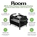 Joovy Room-Playard, Nursery Center, Bassinet, Changing-Table, Black
