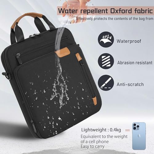 Image of 9-11 Inch Tablet Sleeve Bag, Padded Protective Travel Carrying Case for iPad A16 2025, iPad Air 11 inch M3 M2, iPad Pro M5 /M4 11 inch, iPad 10 /9 /8 /7th, Galaxy Tab A9+ /S9 /S8 11 inch