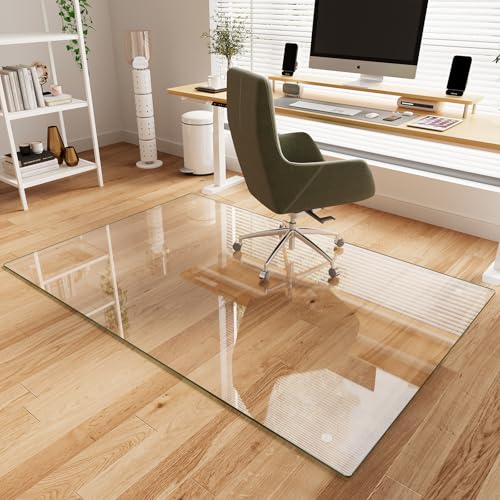 Image of Koonmi 48 inch x 72 inch Office Chair Mat for Hardwood Floors & Carpets