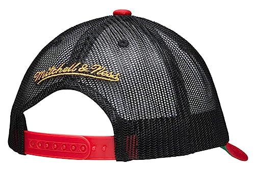 Gorra Trucker Snapback Mitchell & Ness Roja miniatura 2