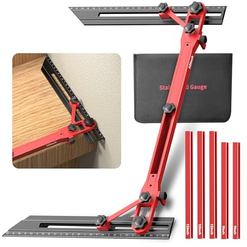 New Upgrade Stair Tread Template Tool, 72“ Adjustable...